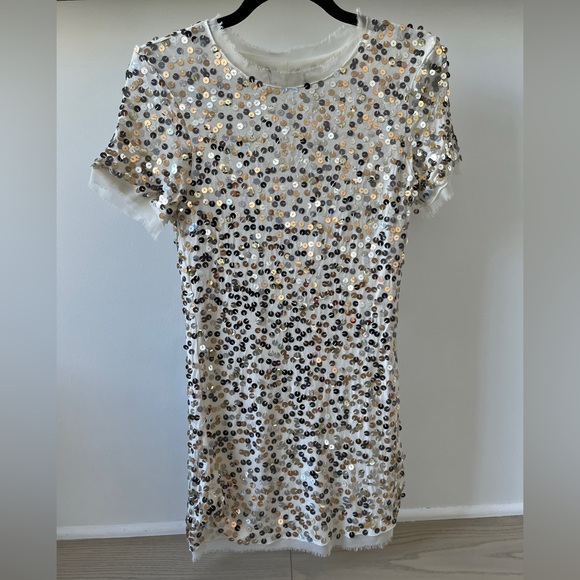 White sequin blouse - Picture 2 of 3